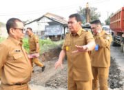 Bupati Tangerang Tinjau Perbaikan Jalan Cangkudu-Cisoka