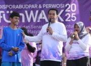 Bupati Bersama Wakil Bupati Tangerang, Buka Kegiatan Senam Tangerang Gemilang dan Jalan Sehat Ditigaraksa