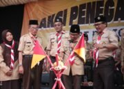 Kadispora Garut Ajak Pramuka Bangun Bangsa Juara dalam Pembukaan Aksi Penegak ke-XIII Tingkat Nasional