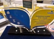 Pemkot Cimahi Penyetor Terbaik IWP, JKK, dan JKM Nomor 1 Caturwulan I Tahun 2025 dari PT. Taspen