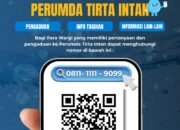 Tagihan Air PDAM Tirta Intan Garut Bisa Di Cek Via Telegram dan Website Resmi