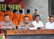 Kapolres Melawi AKBP Harris Batara Simbolon Pimpin Konferensi Pers, Ajak Media Jaga Kamtibmas Yang Kondusif