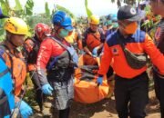 Tim SAR Gabungan Temukan Korban Tenggelam di Sungai Cikidang Dalam Keadaan Meninggal Dunia. 
