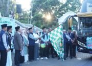 Kloter Terakhir Jemaah Haji Garut Berangkat ke Tanah Suci