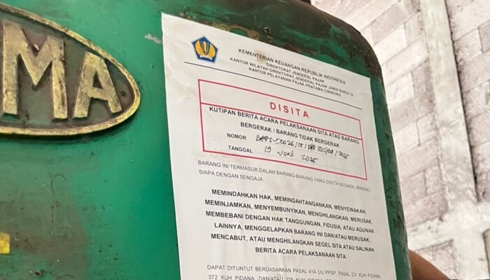 Penutupan Pekan Sita Serentak: DJP Regional Jawa Barat Rampungkan Sita 161 Aset Senilai Rp121 Miliar