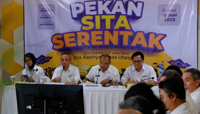 DJP Jawa Barat Sita 133 Aset Penunggak Pajak Senilai Rp16,69 Miliar