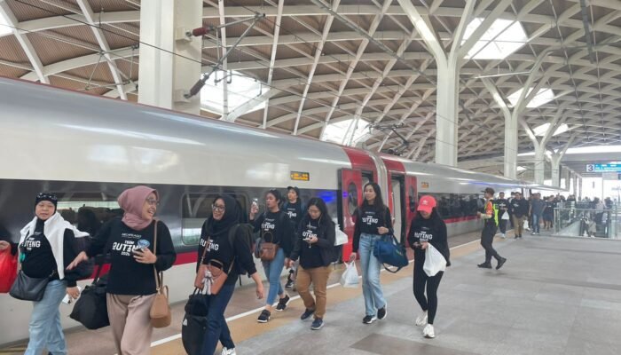 Jumlah Rombongan Terus Meningkat, KCIC Berikan Diskon Hingga 20% di Libur Sekolah