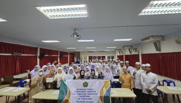UNISA Bandung Bekali Siswa di Thailand Menjadi Pendamping Sebaya untuk Kesehatan Mental