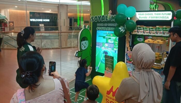 Anak Sensitif Susu Sapi Bisa Berprestasi: Morinaga Soya Gelar Instalasi Lari Interaktif Menuju Soyalympic The Final Game 2025