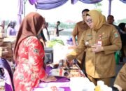 Wabup Tangerang Tinjau Gerakan Pangan Murah dan Bazar UMKM