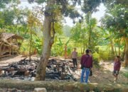 Korsleting Listrik, Rumah Sumarna Kakek Lanjut Usia, Ludes Dilahap Api