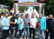 Aksi Demo Gabungan Relawan Bobby Nasution Di Polda Sumut, Di Hadiri DPW Progib Sumut