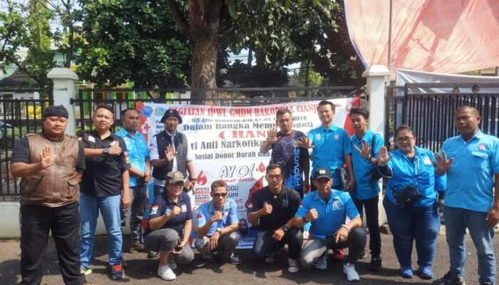 IPWL GMDM Kabupaten Cianjur, Gelar Donor Darah dalam Peringatan HANI 2025