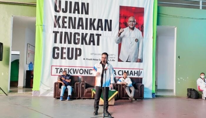 Pembukaan Ujian Kenaikan Tingkat Geup Periode 2 Pengcab Taekwondo Indonesia Kota Cimahi 2025