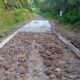 Pembangunan Proyek Cor Beton di Desa Lewibalang Pandeglang Banten Mangkrak.