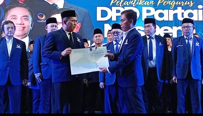 Alumni ITB Ivan Ade Sofiyan Nakhodai Ketua DPD NasDem Kota Cimahi