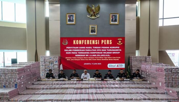 Kejagung Sita Rp11,8 Triliun dari Wilmar Group Terkait Korupsi Ekspor CPO