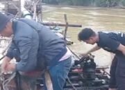 Polisi Amankan Peralatan dan Lumpuhkan Mesin Dompeng, Dalam Penindakan PETI Sekadau Hulu Kalbar