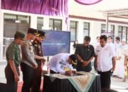 Kapolres Ciamis Dampingi Bupati Ciamis Resmikan Revitalisasi SDN 2 Kujang