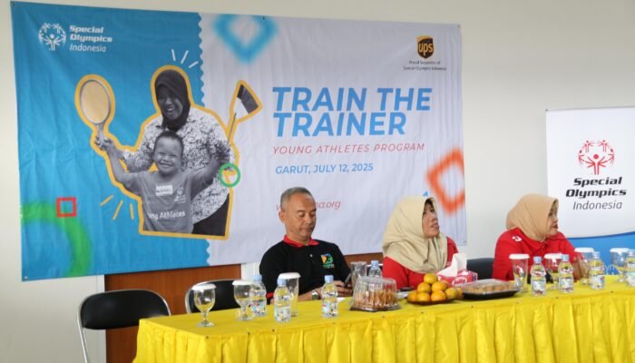 Tingkatkan Kapasitas Pembina Olahraga Inklusif, Dispora Garut Sambut Train The Trainer Young Athletes Program SOIna