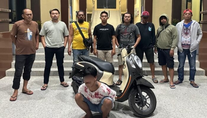 Tim Macan Raya Bekuk Pelaku Curanmor di Kubu Raya dalam Waktu Kurang dari 48 Jam