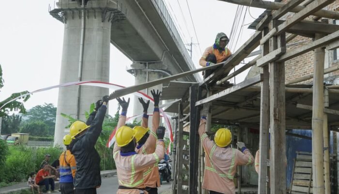 Jaga Keselamatan Whoosh, KCIC Kembalikan Fungsi Lahan Jadi Ruang Terbuka Hijau