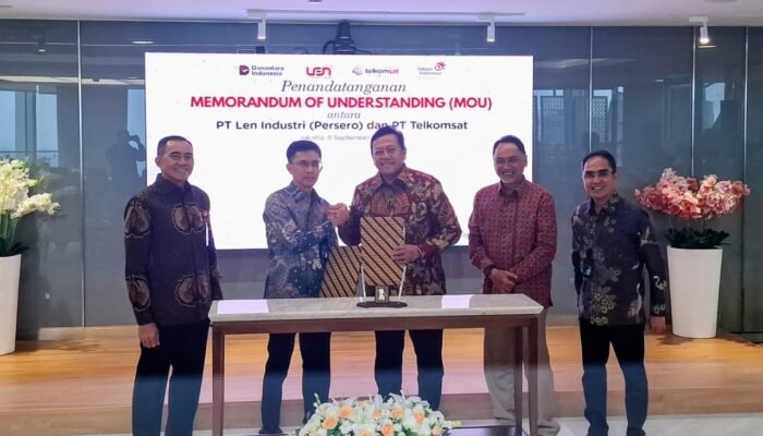 Sinergi Len dan Telkomsat: Langkah Strategis Menuju Kemandirian Teknologi dan Pertahanan Nasional