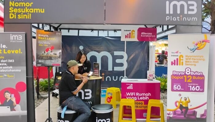 Menguatkan UMKM Lewat Konektivitas: Indosat Hadirkan Jaringan Andal di Festival Kuliner Bandung 2025