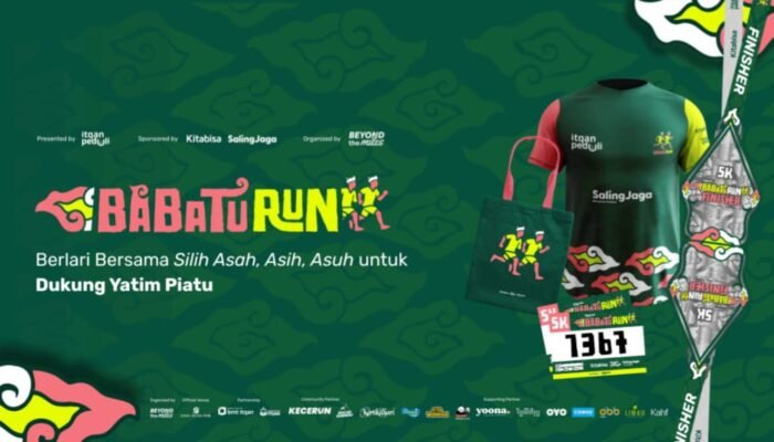 BabatuRun: Lari Bersama Silih Asah, Asih, Asuh Untuk Dukung Anak Yatim Binaan Itqan Peduli
