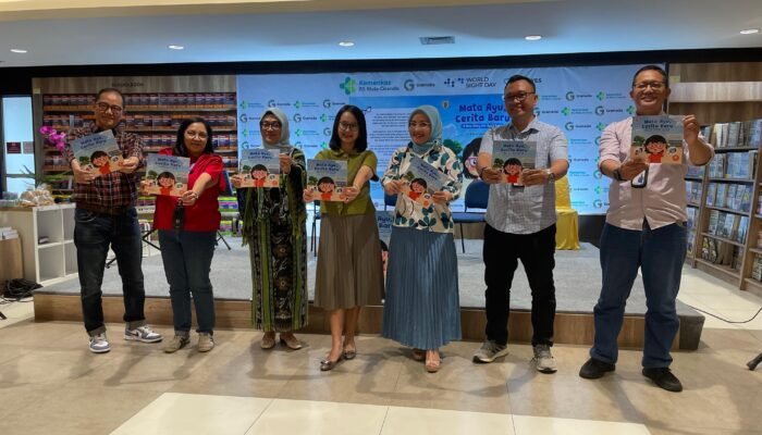 Kolaborasi RS Cicendo dan Gramedia: Buku Anak Pertama untuk Edukasi Kesehatan Mata