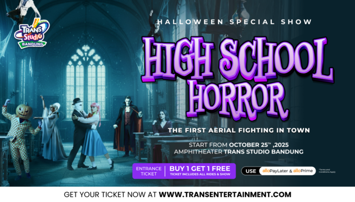 “Highschool Horror”: Halloween Ramah Keluarga Penuh Aksi dan Pesan di Trans Studio Bandung