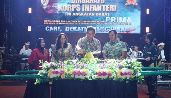 Pussenif Gelar Pesta Rakyat Dalam Rangka HUT ke-80 Infanteri, Jaga Kehormatan Soliditas dan Kebanggaan Korps