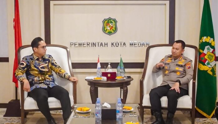 Rico Waas dan Kombes Calvjin Bersinergi Majukan Kota Medan dan Sukseskan Program Presiden