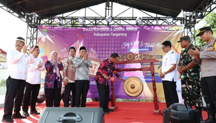 Bupati Tangerang Buka Gema Rakyat Festival UMKM di Kecamatan Pagedangan