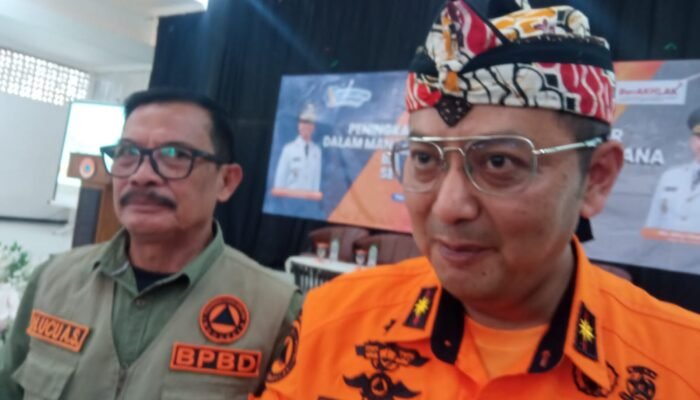 Jelang Purna, Kalak BPBD Kota Tasikmalaya Kumpulkan Camat dan Lurah se-Kota Tasikmalaya
