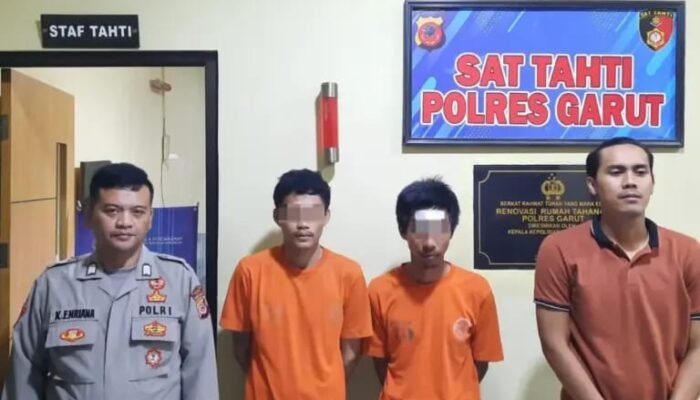 Polres Garut Berhasil Ciduk Dua Pengedar Sabu, Amankan Belasan Paket Siap Edar