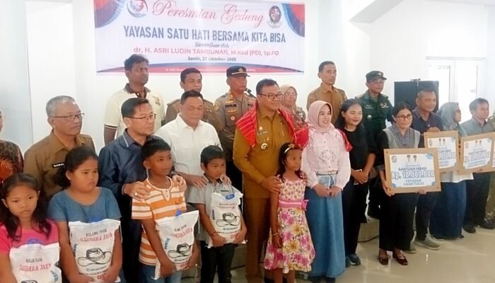 Sebelum Peresmian Gedung Baru Yayasan Satu Hati Bersama Kita Bisa Oleh Bupati Deli Serdang, Diteror Bom Molotov