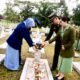 Mengenang, HUT TNI Ke 80, Tentara dan Polisi Tabur Bunga
