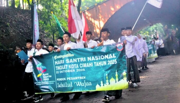 Peringatan Hari Santri Nasional 2025 Tingkat Kota Cimahi Digelar Meriah
