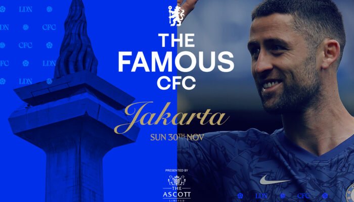 Legenda Chelsea Gary Cahill Siap Menghibur Penggemar Jakarta Melalui Debut Ascott Perkenalkan The Famous CFC di Indonesia