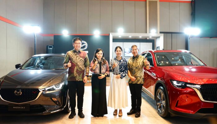 Mazda Indonesia di GIIAS Bandung 2025: Luncurkan Dua Line-Up SUV Unggulan, The New Mazda CX-3 Kuro dan The New Mazda CX-60 Sport. 