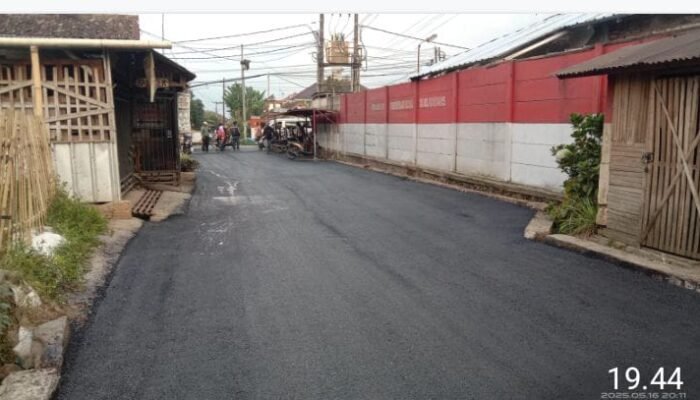 Para Tokoh Margamukti Apresiasi Kang DS Bonus Panas Bumi Bawa Berkah Pembangunan Jalan Desa