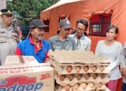 Kapolsek Medan Area Salurkan Bantuan untuk Korban Kebakaran di Jalan Denai