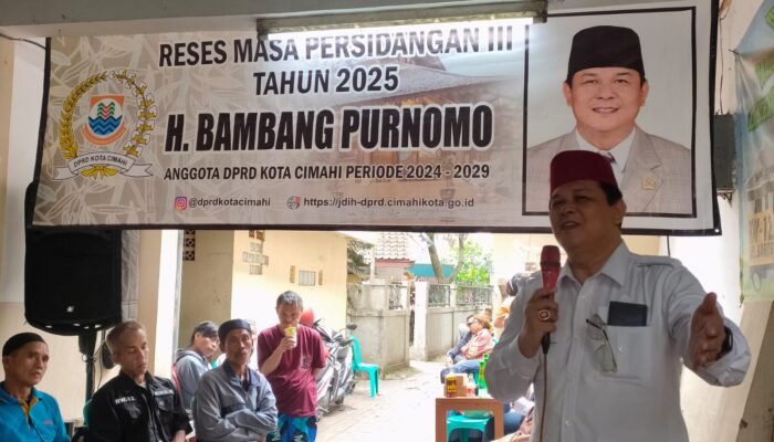 Bambang Purnomo Serap Aspirasi Warga Baros, Soroti Penyalahgunaan Wifi di Kantor RW