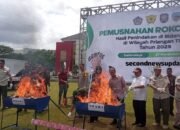 Wali Kota Tasikmalaya dan Bea Cukai Musnahkan 5,5 Juta Batang Rokok Ilegal