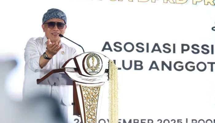 Ketua DPRD Jawa Barat, Buky Wibawa: Tiga Pilar Penting Pendukung Sepak Bola  Jabar Agar Tidak Tertinggal