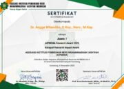 Riset Dosen UNISA Bandung Masuk Deretan Terbaik Nasional di AIPNEMA Award 2025