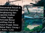 Warga Melawan! Sosok ‘Cecep’ Diduga Jadi Bos Besar Tambang Emas Ilegal di Bengkayang, Kapolda Kalbar Diminta Segera Turun Tangan!