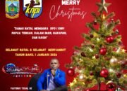 DPD I KNPI Papua Tengah Sampaikan Ucapan Selamat Natal 2025 dan Tahun Baru 2026