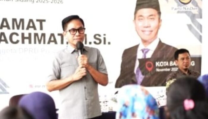 Mamat Rahmat Dorong Pemkot Bandung Tindaklanjuti Keluhan Warga Soal Air Bersih dan Sampah